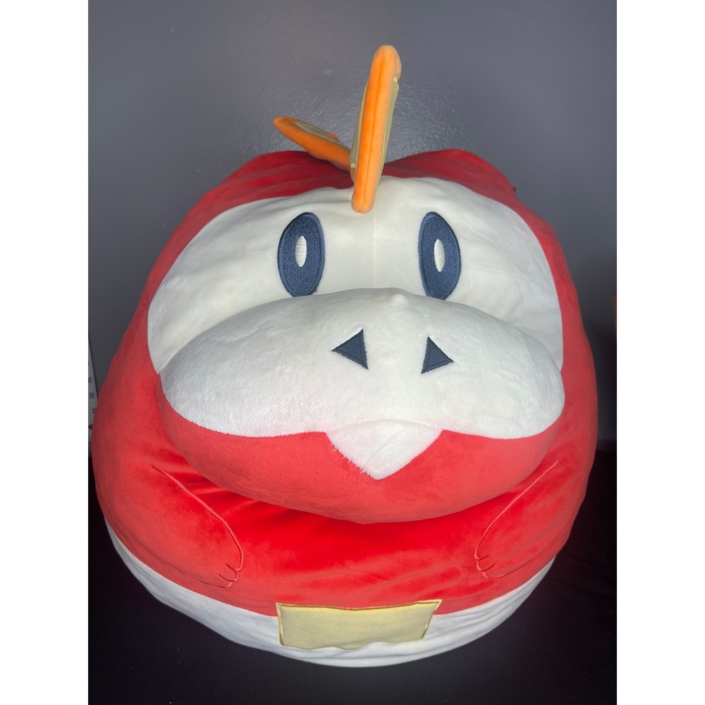 Pokemon Fuecoco Squishmallows 20 Inch Large Plush‎ Red Fire Starter Paldea Toy